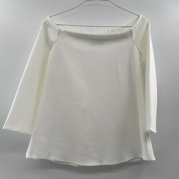 Pomander Place by Tuckernuck White Miranda Off the Shoulder Blouse Top sz XS** - Picture 1 of 5